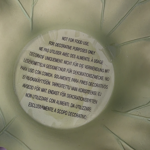 PartyLite Autumn Leaf Candle Holders - Red, Green, Orange - Picture 3 of 9